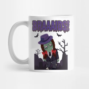 Braid Zombie Mug